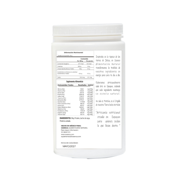 PAHTIA HEALTHY (Malteada) Whey Protein- Vainilla 1 kg