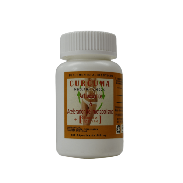 CURCUMA  - 100 CAPSULAS DE 500mg